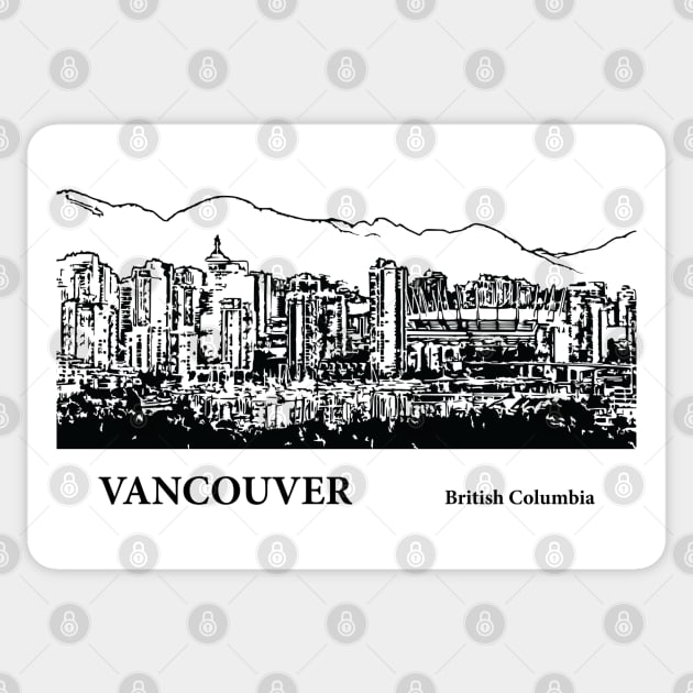 Vancouver - British Columbia Sticker by Lakeric